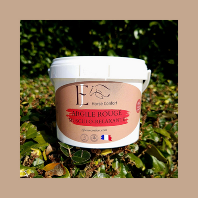 Argile Rouge Musculo-relaxante | DÉCONTRACTE ET SOULAGE | ENCOLURE ÉPAULE DOS FESSIER