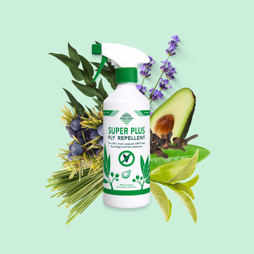Super Plus Fly Spray | RÉPULSIF HAUTE PROTECTION | N° 1 DES VENTES BARRIER ANIMAL HEALTH
